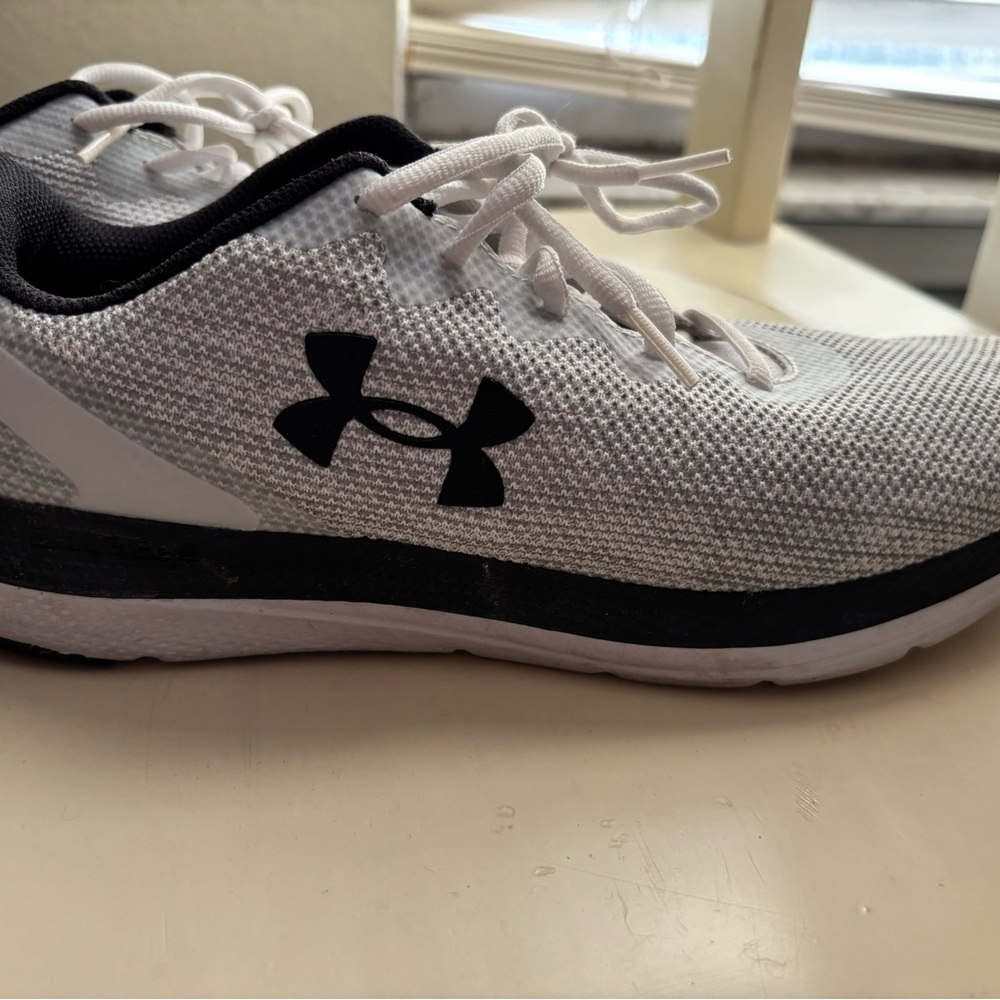 Under Armour White and Black Sneak